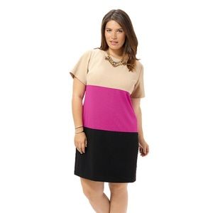 Cute Color Block Dress 💗